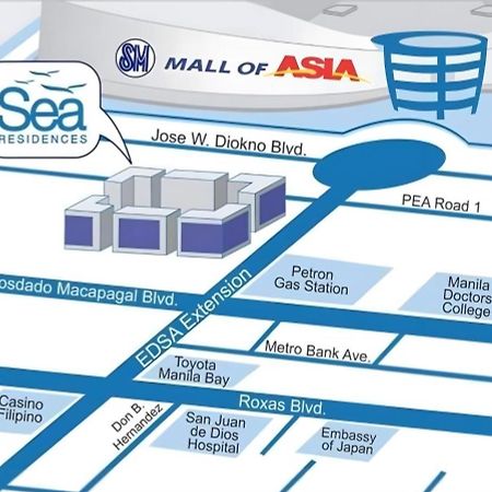 Reese @ Sea Residences Manila Exterior foto